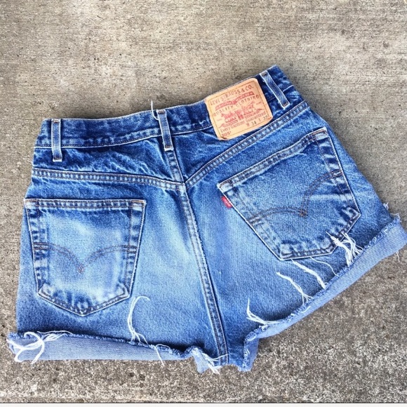 Levi's Pants - Vintage 505 Levis custom cutoffs